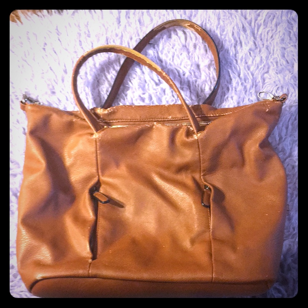 Faux leather ZARA purse
